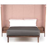 dubois tall king size bed with side tables 110a