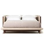 frame king size bed with arms 768