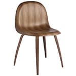 gubi 3d wood dining chair
