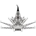 lightweight suspension lamp