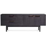 shale 2 drawer / 2 door dresser
