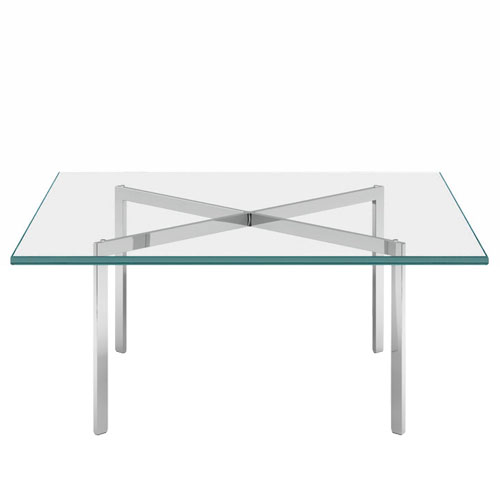 barcelona table by Mies van der Rohe for Knoll