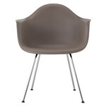 eames plastic armchair with 4 leg base by Eames for Herman Miller