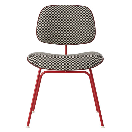 eames upholstered dcm ec-127 by Eames for Herman Miller
