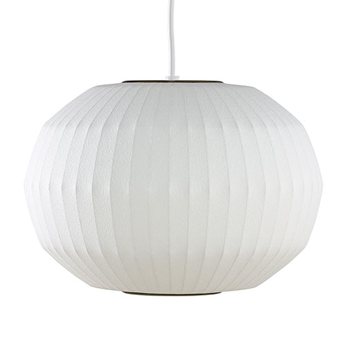 nelson bubble lamp angled sphere by George Nelson for Herman Miller