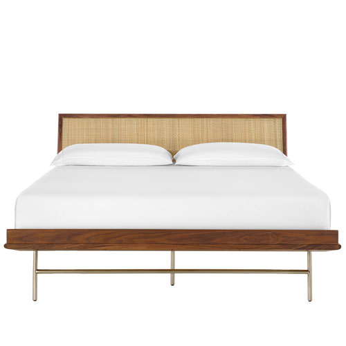nelson thin edge bed with h frame by George Nelson for Herman Miller