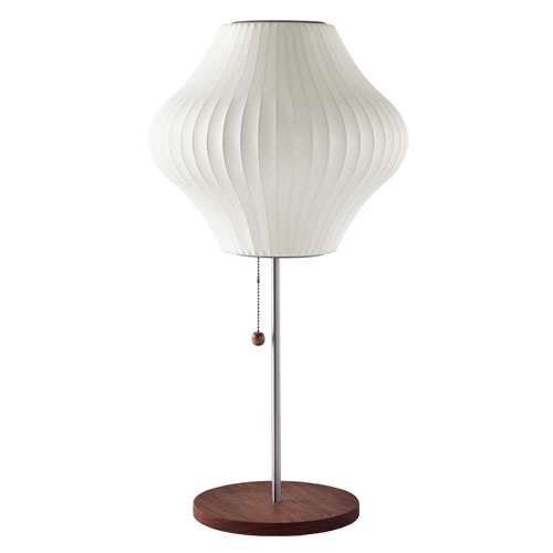 nelson pear lotus table lamp by George Nelson for Herman Miller
