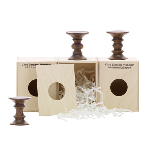 miniature eames stools by Eames for Vitra.