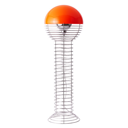panton wire floor lamp by Verner Panton for VerPan