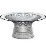 platner nickel coffee table by Warren Platner for Knoll