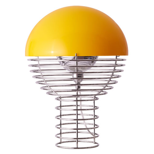 panton wire table lamp by Verner Panton for VerPan