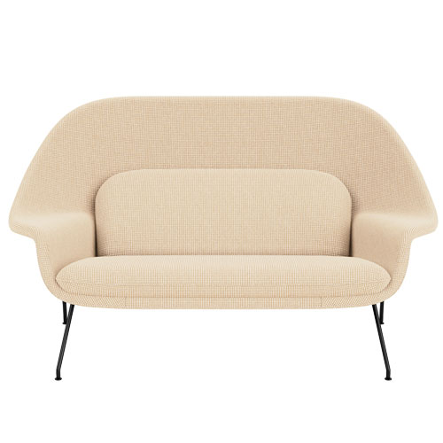 womb settee by Eero Saarinen for Knoll